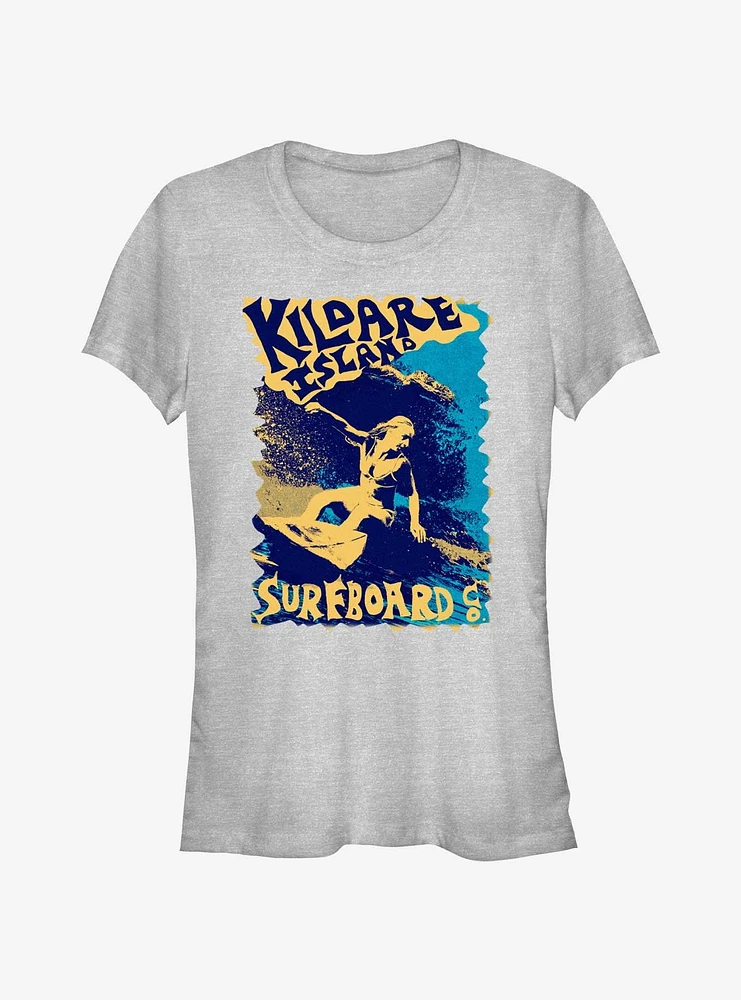 Outer Banks Sarah Surfing Girls T-Shirt