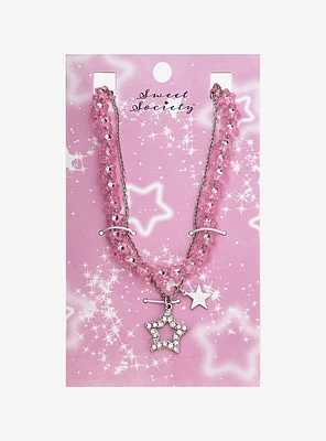 Sweet Society Repeated Star Necklace Set