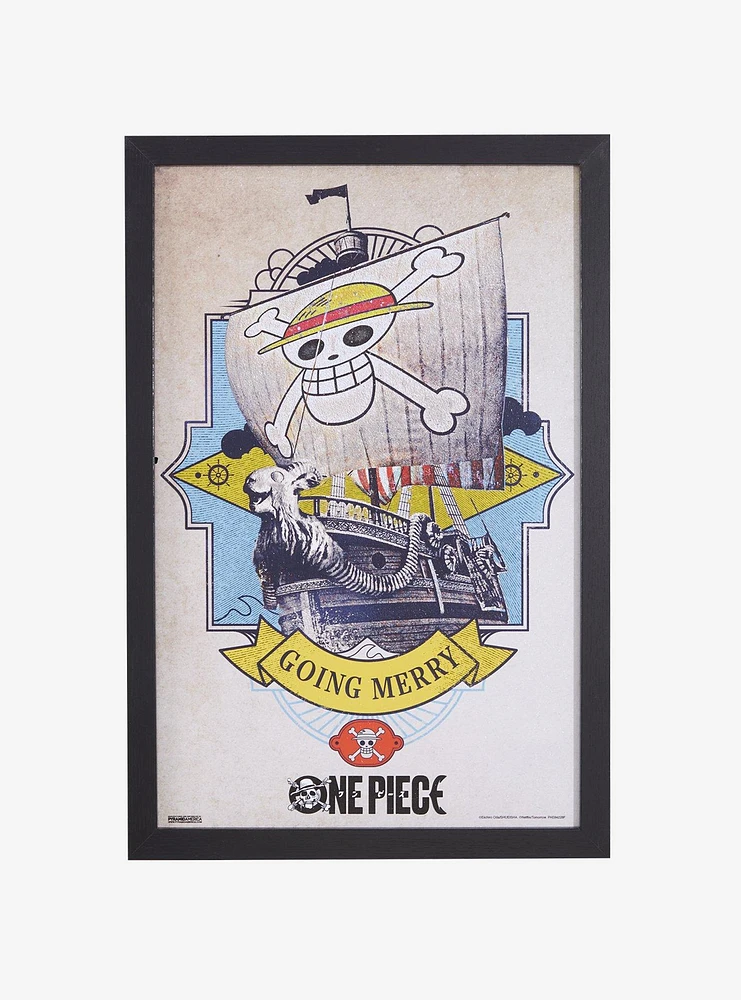 One Piece Going Merry Framed Wall Art