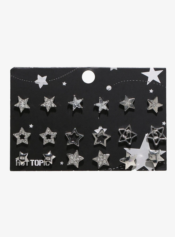 Star Bling Stud Earring Set