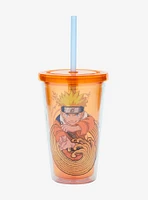 Naruto Acrylic Travel Cup With Reusable Ice Cubes