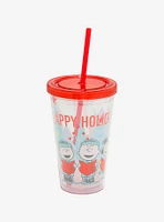 Peanuts Holiday Caroling Acrylic Travel Cup