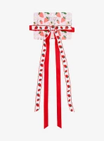 Sweet Society Strawberry Long Hair Bow