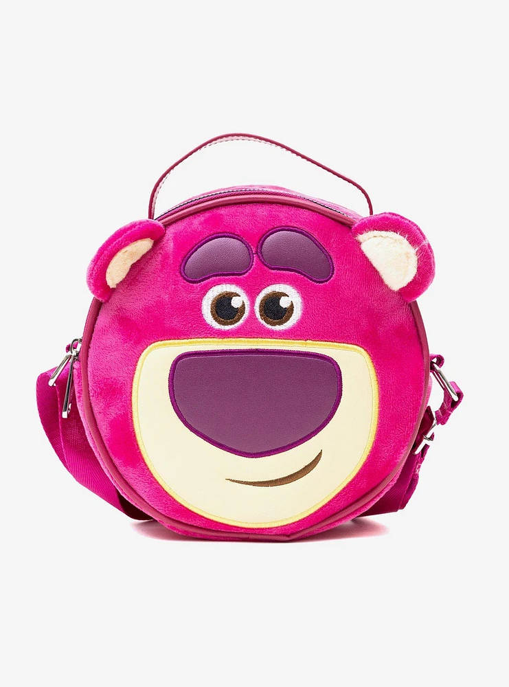 Disney Pixar Toy Story Lotso Face Round Crossbody Bag