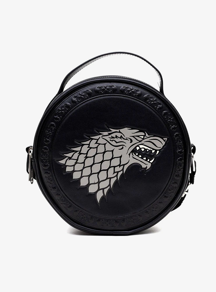 Game of Thrones House of Stark Sigil Round Crossbody Bag