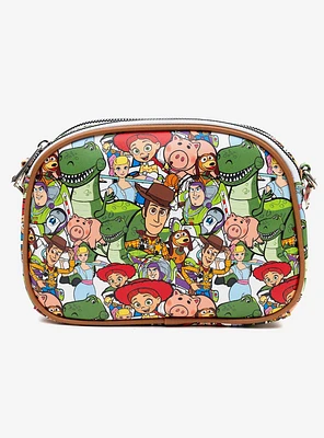 Disney Pixar Toy Story Characters Stacked Crossbody Bag