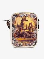 Harry Potter Hogwarts Floral Fantasy Crossbody Bag