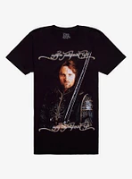 The Lord Of Rings Aragorn Sword T-Shirt