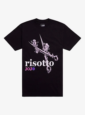 JoJo's Bizarre Adventure: Golden Wind Risotto Scissors T-Shirt