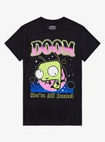 Invader Zim GIR You're All Doomed Relaxed Fit Girls T-Shirt