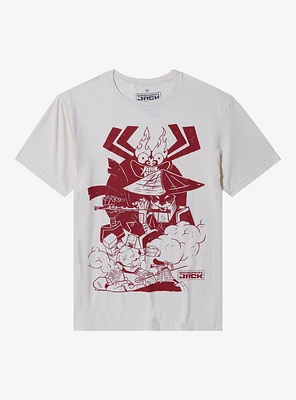 Samurai Jack Aku Battle T-Shirt