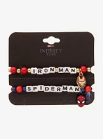 Marvel The Infinity Saga Iron Man & Spider-Man Best Friend Bracelet Set