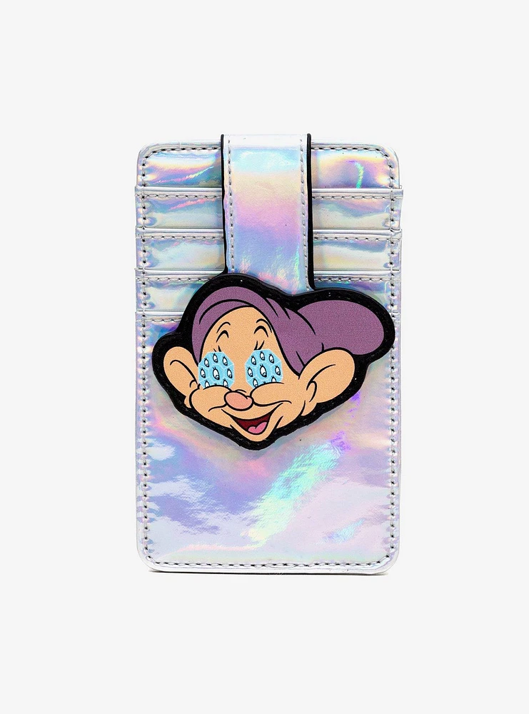 Disney Snow White Dopey Iridescent Holographic Cardholder