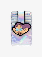 Disney Snow White Dopey Iridescent Holographic Cardholder