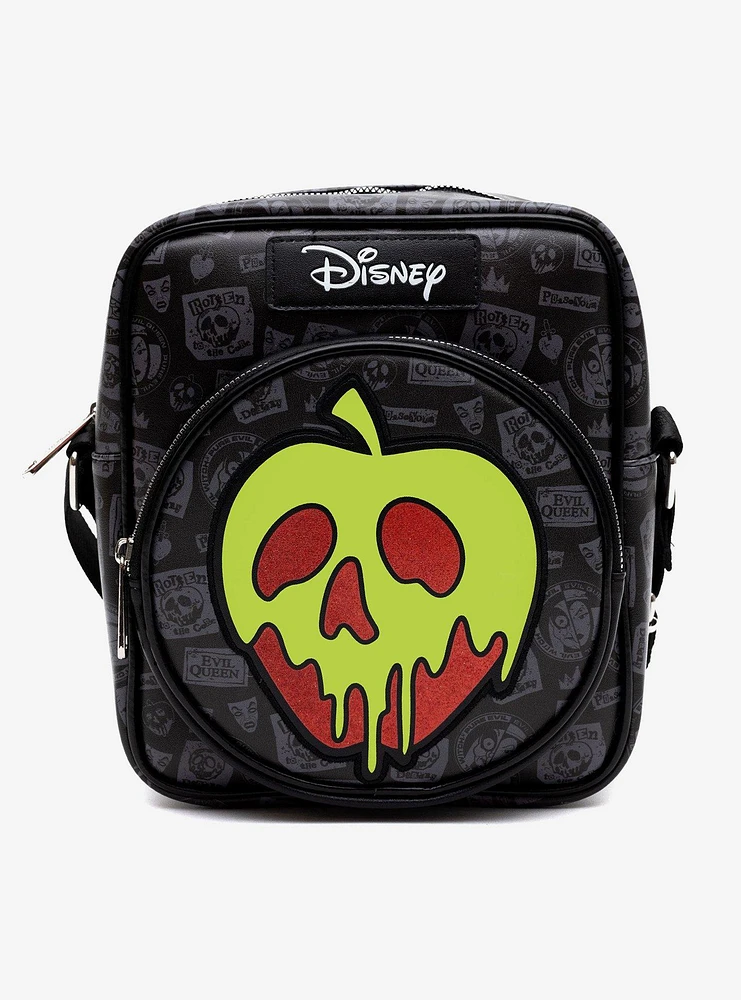 Disney Snow White Apple Glow in the Dark Crossbody Bag