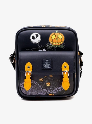 Disney Nightmare Before Christmas Jack-O-Lantern Crossbody Bag