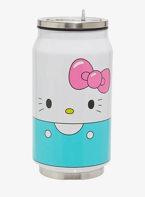 Hello Kitty Face Soda Can Water Bottle