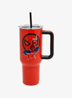 Marvel Spider-Man Swinging Stainless Steel Travel Cup