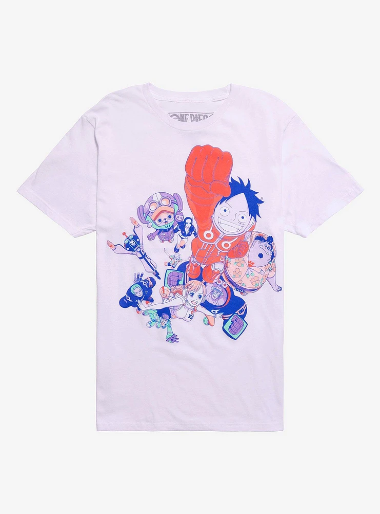 One Piece Straw Hat Pirates Egghead Tonal T-Shirt