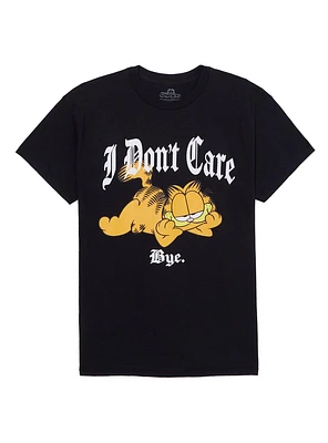 Garfield I Don't Care Bye Boyfriend Fit Girls T-Shirt