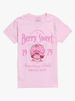 Strawberry Shortcake Berry Sweet Boyfriend Fit Girls T-Shirt