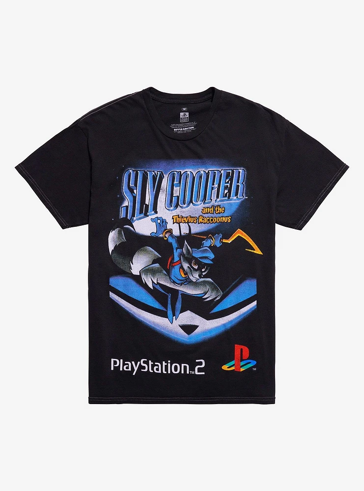 PlayStation 2 Sly Cooper And The Thievius Raccoonus T-Shirt