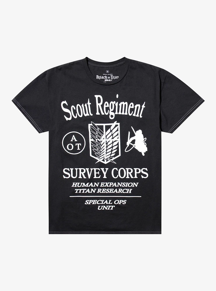 Attack On Titan Scout Regiment Icons T-Shirt