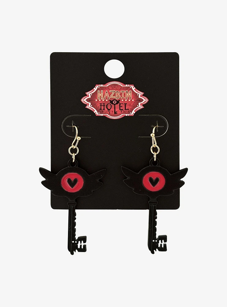 Hazbin Hotel Key Drop Earrings