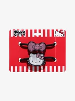 Hello Kitty Bow Charm Hair Tie Set