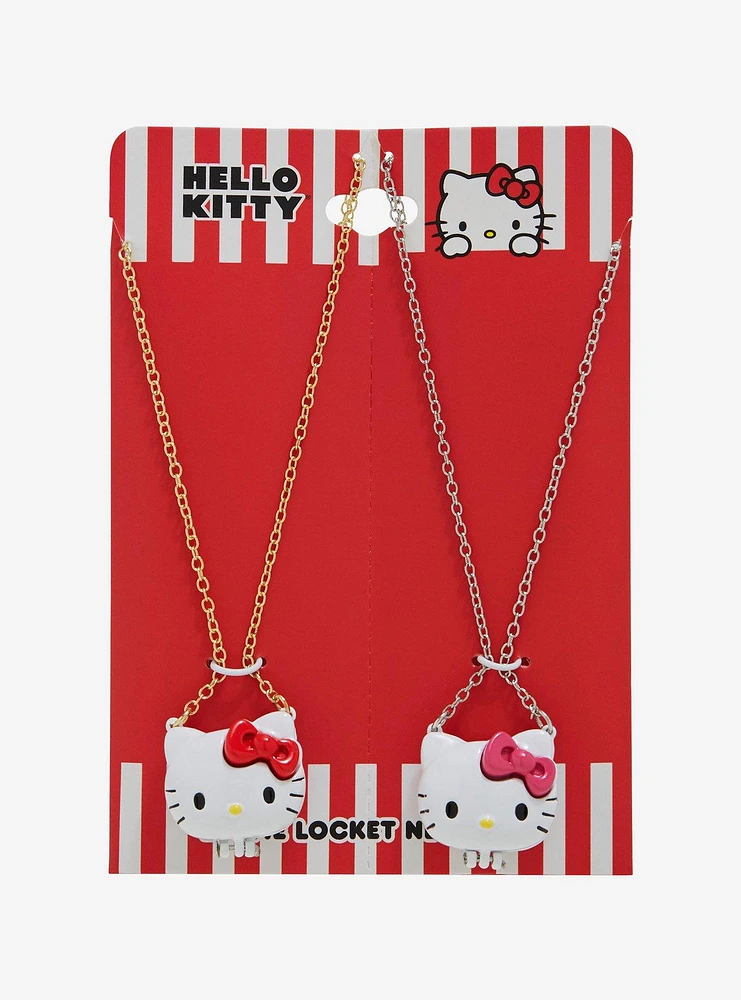 Hello Kitty Locket Best Friend Necklace Set