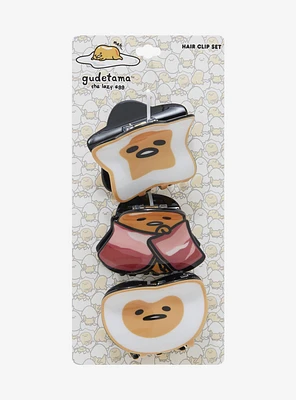 Gudetama Claw Hair Clip Set