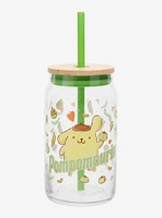 Pompompurin Treats Glass Travel Cup