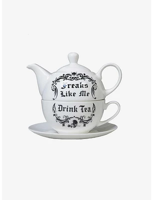 Alchemy of England Freaks Like Me Drink Tea Pot