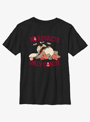 Disney Lilo & Stitch No Regrets Only Candy Youth Girls T-Shirt