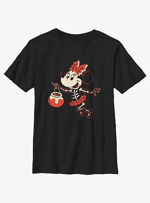 Disney Minnie Mouse Halloween Youth Girls T-Shirt