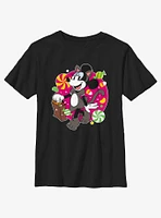 Disney Minnie Mouse Cat Candies Youth Girls T-Shirt