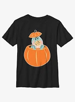 Disney Winnie The Pooh Eeyore Pumpkin Youth Girls T-Shirt