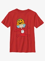 Dr. Seuss Pumpkin Hat Thing 2 Youth Girls T-Shirt