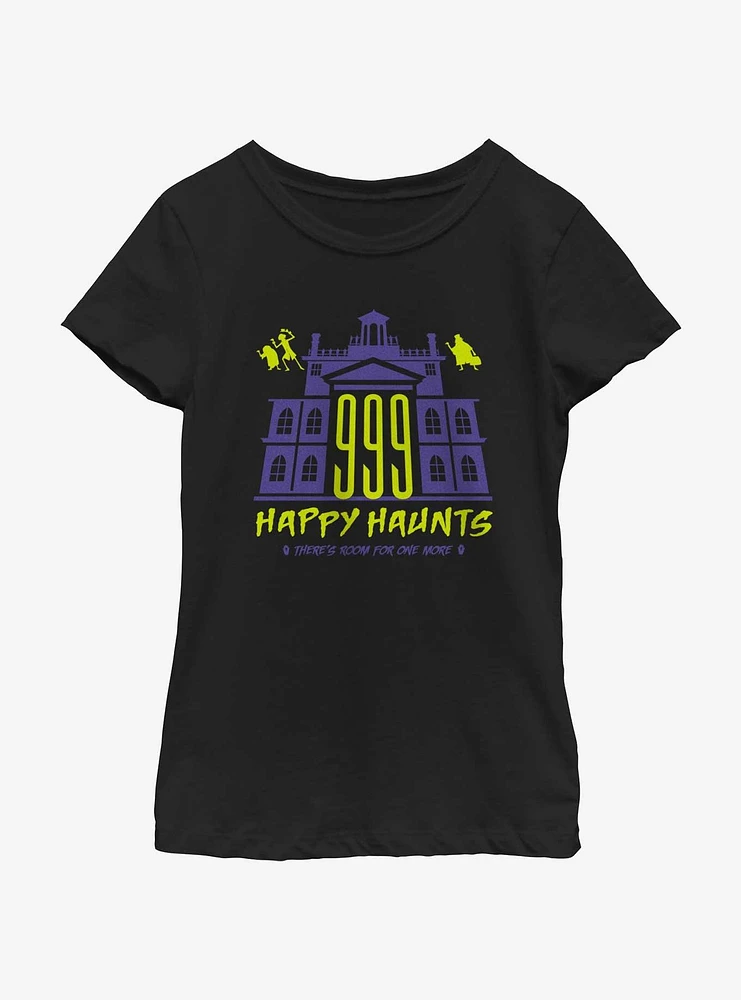 Disney The Haunted Mansion 999 Happy Haunts Youth T-Shirt