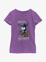 Disney The Haunted Mansion Friends Of Happy Haunts Youth T-Shirt