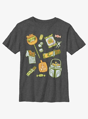 Star Wars The Mandalorian Candies Youth Girls T-Shirt