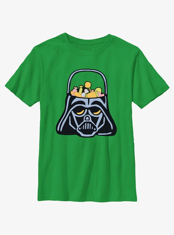 Star Wars Darth Vader Candy Bucket Head Youth Girls T-Shirt