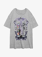 Disney The Nightmare Before Christmas Show Womens Oversized T-Shirt