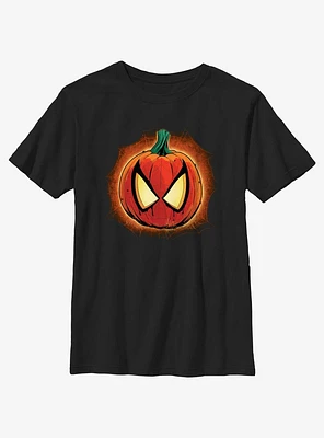 Marvel Spider-Man Pumpkin Youth Girls T-Shirt