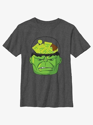 Marvel Hulk Halloween Basket Youth Girls T-Shirt