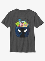 Marvel Black Panther Halloween Basket Youth Girls T-Shirt