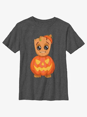 I Am Groot Pumpkin Youth Girls T-Shirt