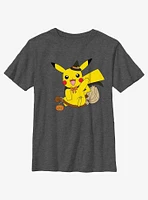 Pokemon Pikachu Witch Youth Girls T-Shirt