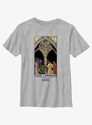 Marvel Agatha Three Of Pentacles Youth T-Shirt