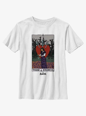 Marvel Agatha Three Of Swords Youth T-Shirt